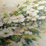Floral 121 Canvas Art 60 x 40 cm / Black