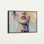 Portrait 121 Canvas Art 60 x 40 cm / Black