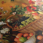 Floral 1210 Canvas Art 60 x 40 cm / Black