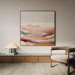 Abstract 1213 Canvas Art 60 x 60 cm / Black