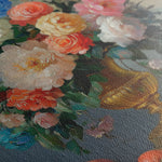 Floral 1214 Canvas Art 60 x 40 cm / Black