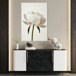 Floral 1216 Canvas Art 60 x 40 cm / Black