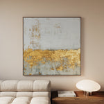Abstract 1217 Canvas Art 60 x 60 cm / Black