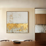 Abstract 1217 Canvas Art 60 x 60 cm / Black