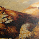 Animals 122 Canvas Art 60 x 40 cm / Black