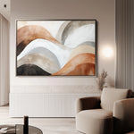 Boho 122 Canvas Art 60 x 40 cm / Black