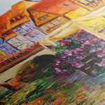 Landscape 122 Canvas Art 60 x 40 cm / Black