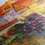 Landscape 122 Canvas Art 60 x 40 cm / Black