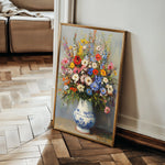 Floral 1220 Canvas Art 60 x 40 cm / Black
