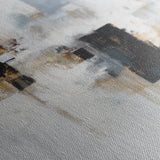Abstract 1223 Canvas Art 60 x 60 cm / Black