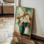 Floral 1225 Canvas Art 60 x 40 cm / Black