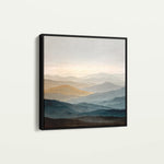 Abstract 1227 Canvas Art 60 x 60 cm / Black