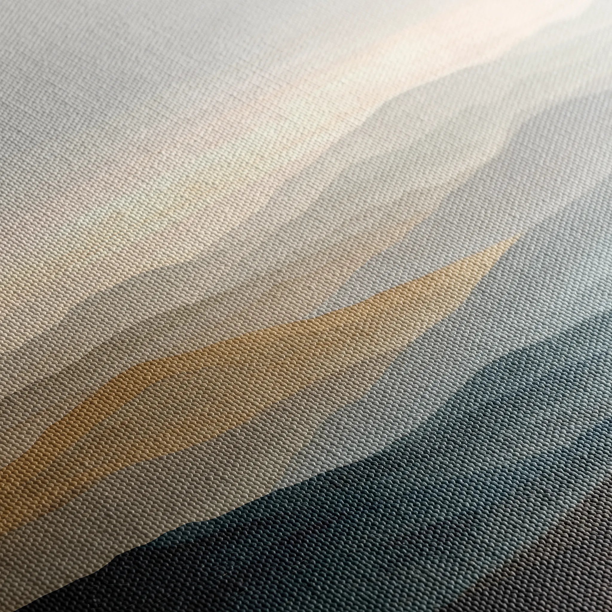 Abstract 1227 Canvas Art 60 x 60 cm / Black