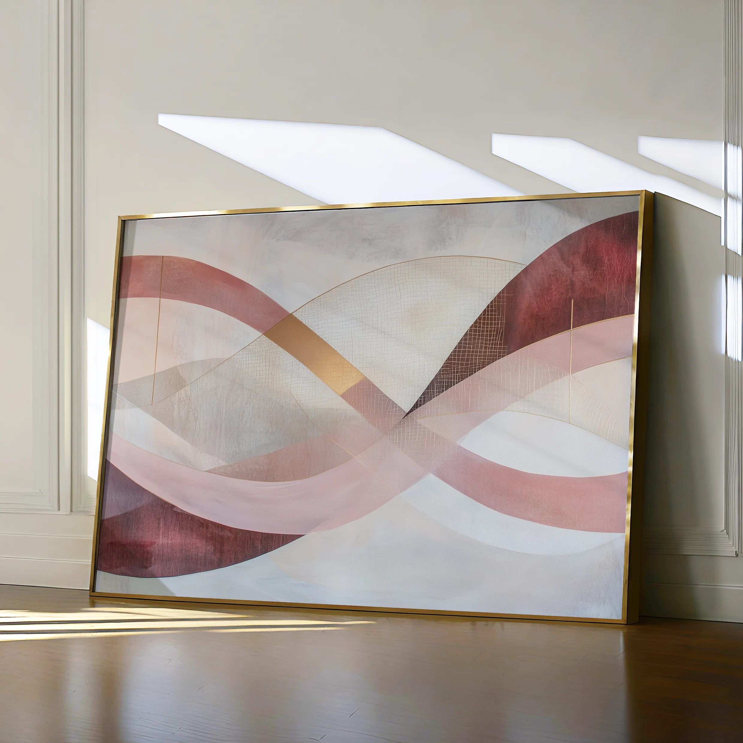 Boho 123 Canvas Art 60 x 40 cm / Black