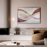 Boho 123 Canvas Art 60 x 40 cm / Black