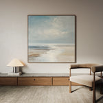 Abstract 1230 Canvas Art 60 x 60 cm / Black