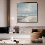 Abstract 1230 Canvas Art 60 x 60 cm / Black
