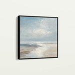 Abstract 1230 Canvas Art 60 x 60 cm / Black