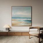 Abstract 1231 Canvas Art 60 x 60 cm / Black