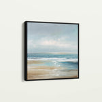 Abstract 1231 Canvas Art 60 x 60 cm / Black