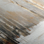Abstract 1233 Canvas Art 60 x 60 cm / Black