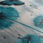 Floral 1235 Canvas Art 60 x 40 cm / Black