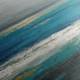 Abstract 1236 Canvas Art 60 x 60 cm / Black