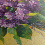 Floral 1236 Canvas Art 60 x 40 cm / Black