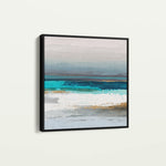 Abstract 1237 Canvas Art 60 x 60 cm / Black