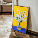 Floral 1237 Canvas Art 60 x 40 cm / Black