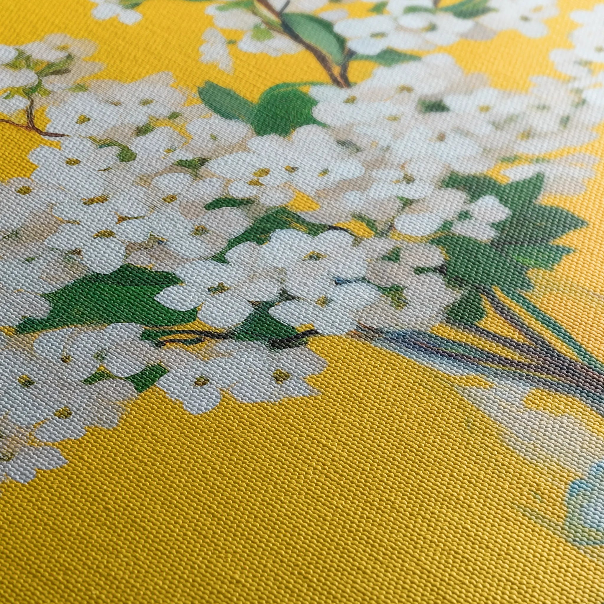 Floral 1237 Canvas Art 60 x 40 cm / Black