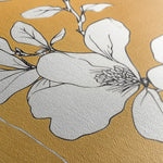 Floral 1239 Canvas Art 60 x 40 cm / Black
