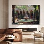 Orientalist 124 Canvas Art 60 x 40 cm / Black