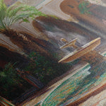Orientalist 124 Canvas Art 60 x 40 cm / Black