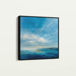 Abstract 1240 Canvas Art 60 x 60 cm / Black