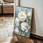 Floral 1240 Canvas Art 60 x 40 cm / Black