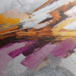 Abstract 1245 Canvas Art 60 x 60 cm / Black
