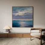 Abstract 1248 Canvas Art 60 x 60 cm / Black