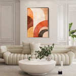 Boho 125 Canvas Art 60 x 40 cm / Black