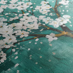 Floral 125 Canvas Art 60 x 40 cm / Black