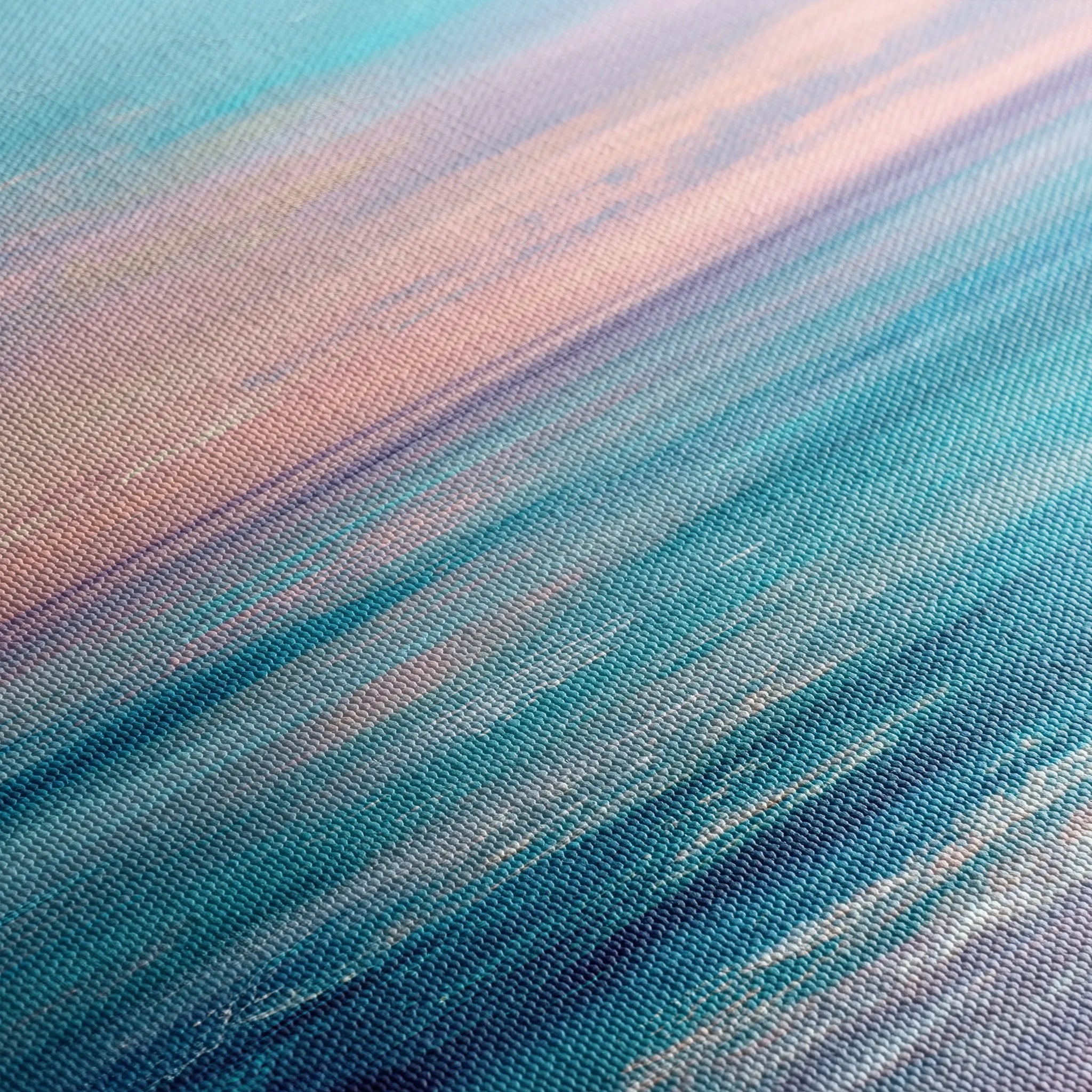 Abstract 1256 Canvas Art 60 x 60 cm / Black