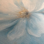 Floral 1256 Canvas Art 60 x 60 cm / Black