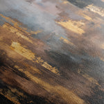 Abstract 1258 Canvas Art 60 x 60 cm / Black