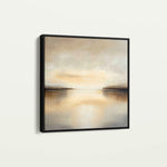 Abstract 1259 Canvas Art 60 x 60 cm / Black