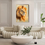 Animals 126 Canvas Art 60 x 40 cm / Black