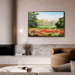 Landscape 126 Canvas Art 60 x 40 cm / Black