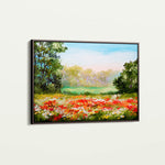 Landscape 126 Canvas Art 60 x 40 cm / Black
