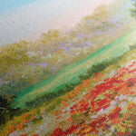 Landscape 126 Canvas Art 60 x 40 cm / Black