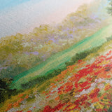 Landscape 126 Canvas Art 60 x 40 cm / Black