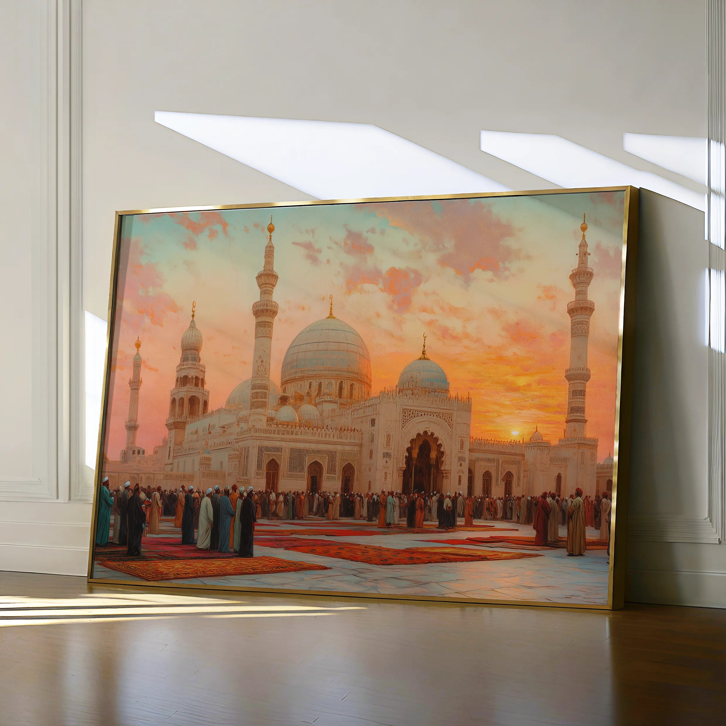 Orientalist 126 Canvas Art 60 x 40 cm / Black